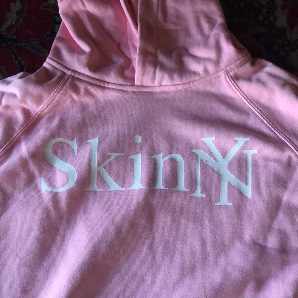 Pink Hoodie with Logo